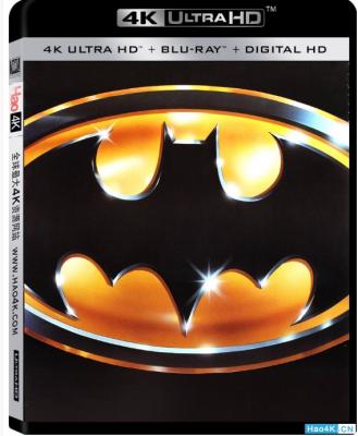 4K UHD 蝙蝠侠1 国配 BATMAN （1989）HDR 