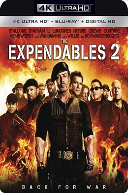 4K 50 敢死队2 2012 豆瓣6.8 THE EXPENDABLES 2 (2012) 
