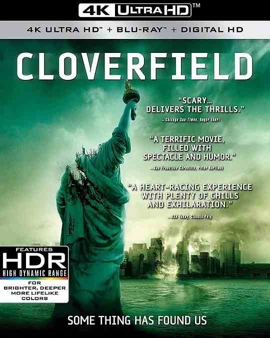 4K 50 科洛弗档案 2008 豆瓣7.3 CLOVERFIELD （2008） 
