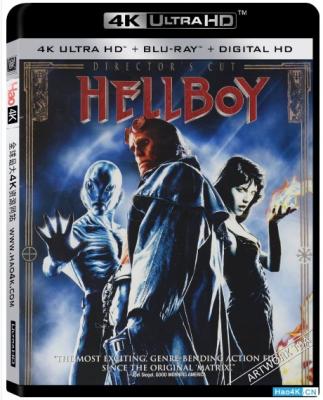 4K UHD 地狱男爵1 2004 豆瓣6.9 HDR 