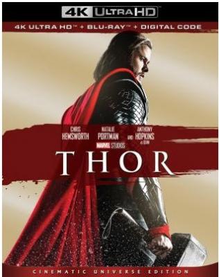 4K UHD 雷神1 2011 豆瓣6.6 雷神托尔/雷神奇侠/雷神索尔 THOR 2011 HDR 