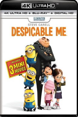 4K UHD 神偷奶爸1 2010 豆瓣8.5 带国粤配 DESPICABLE ME (2010) HDR+杜比视界 