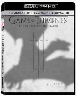4K UHD 冰与火之歌：权力的游戏 第三季 4碟 杜比视界 GAME OF THRONES SEASON 3 (2013)豆瓣评分：9.5 