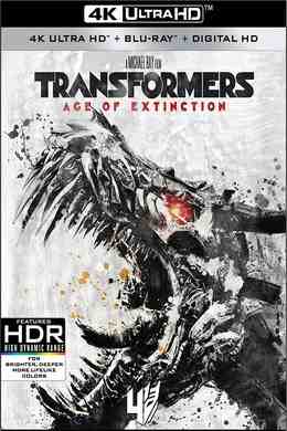 4K 50 变形金刚4 2014 豆瓣6.2 带国配 TRANSFORMERS: AGE OF EXTINCTION (2014)杜比视界+HDR 支持PS5 