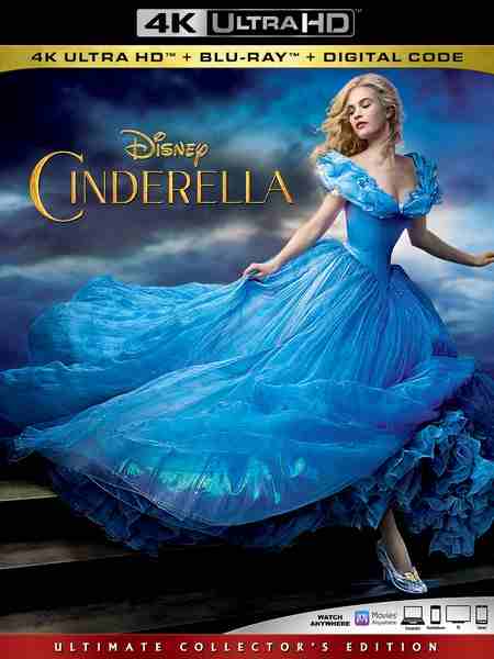 4K-UHD 灰姑娘/仙履奇缘 Cinderella (2015) 豆瓣6.8 