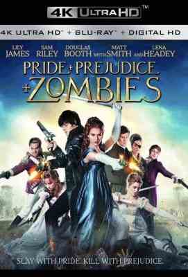 4K 50 傲慢与偏见与僵尸 2016 豆瓣5.5 PRIDE AND PREJUDICE AND ZOMBIES （2016） 