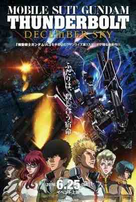 机动战士高达 雷霆宙域 剧场版DECEMBER SKY (2016)豆瓣评分：8.9 . 