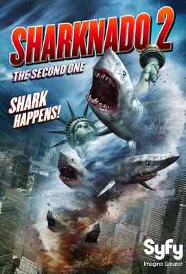 【鲨卷风2/你是风儿我是鲨2 】Sharknado 2：The Second One (2014)豆瓣评分：4.0 . 