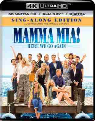 4K 50 妈妈咪呀2 2018 豆瓣7.4 妈妈咪呀 回来了/妈妈咪呀 开心再嚟 MAMMA MIA HERE WE GO AGAIN （2018） 