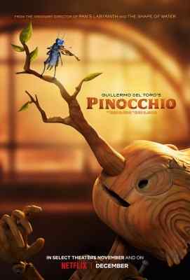 【吉尔莫·德尔·托罗的匹诺曹】 Pinocchio (2022)豆瓣评分：7.9 . 