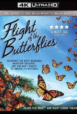 4K UHD 帝王蝶的迁徙 全景声 2012 评分8.5Flight of the Butterflies (2012)豆瓣评分：8.5 · 