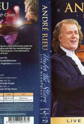 安德列·里欧：荷兰马斯特里赫特2012演奏会ANDRE RIEU - Under the Stars (Live In Maastrict V) BD (·)豆瓣评分：· · 