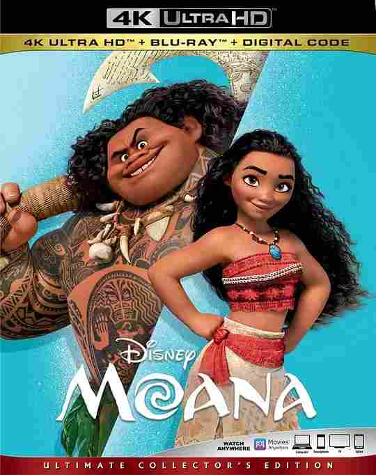 4K UHD 海洋奇缘/莫阿娜 摩阿娜/摩瓦娜 2016Moana (2016)豆瓣评分：7.6 · 