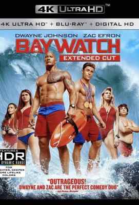 4K UHD 海滩游侠 BAYWATCH (2017)豆瓣评分：5.6 · 