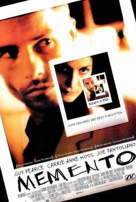 失忆/记忆碎片 (2000)Memento (2000)豆瓣评分：8.6 · 
