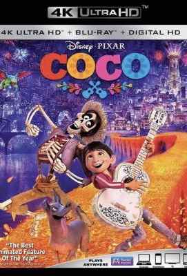 4K UHD 寻梦环游记 豆瓣9.0 COCO (2017) Coco (2017)豆瓣评分：9.0 · 支持PS5 