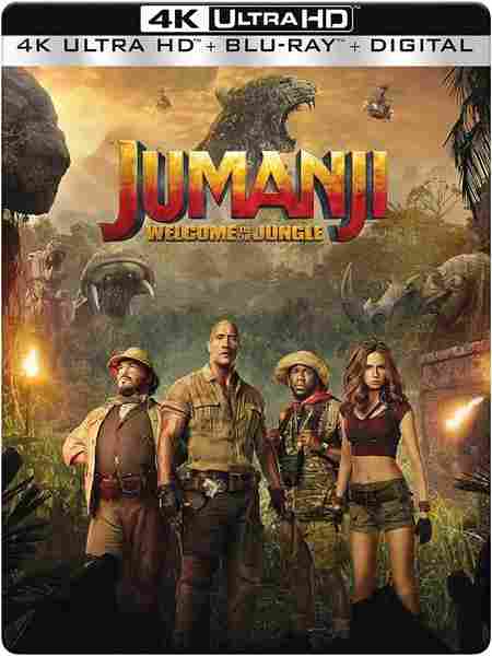 4K UHD 勇敢者游戏：决战丛林 HDR+杜比视界 JUMANJI：WELCOME TO THE JUNGLE (2017)豆瓣评分：6.9 · 