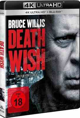 4K UHD 虎胆追凶(又名:猛龙怪客) (2018) 国配 杜比视界DEATH WISH (2018)豆瓣评分：6.5 · 