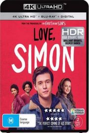 4K UHD 【爱你，西蒙/亲爱的初恋】 LOVE，SIMON (2018)  豆瓣评分：8.3 · 