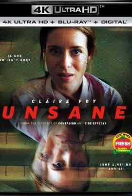 4K UHD 失心病狂 豆瓣6.6 UNSANE (2018) UNSANE (2018)豆瓣评分：6.6 · 