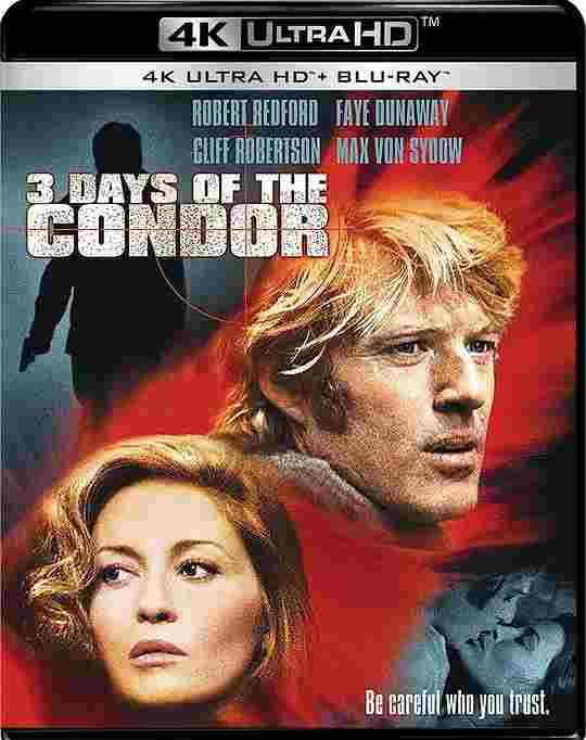 4K UHD 【秃鹰72小时/秃鹰的三天/秃鹰七十二小时】 Three Days of the Condor (1975)豆瓣评分：6.9 . 