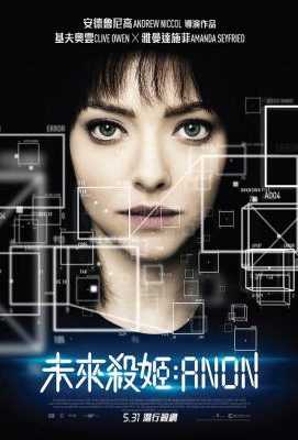 匿名者/视界战/未来杀姬：Anon(港) Anon (2018) 豆瓣6.7Anon (2018)豆瓣评分：· · 