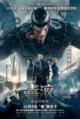 带静音 纯3D毒液：致命守护者/毒魔 VENOM (2018)豆瓣评分：7.3 · 
