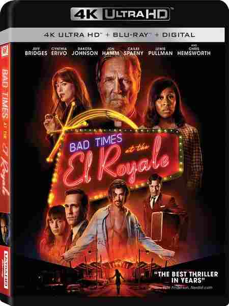4K UHD 皇家酒店谋杀案/皇家酒店的悲惨时光 Bad Times at the El Royale (2018)豆瓣评分：6.9 . 