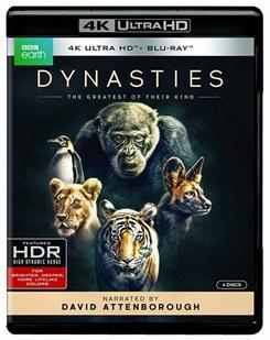 4K UHD 王朝 2碟（BBC耗资数亿最新史诗级记录大片） HDRDYNASTIES (2018)豆瓣评分：9.6 · 