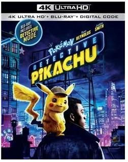4K UHD 大侦探皮卡丘 2019 豆瓣6.6 带国语 HDR 