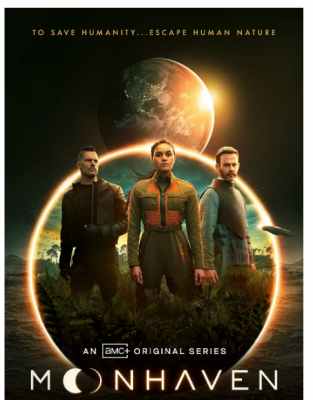 月球天堂 第1季 2碟装 2022 乔·曼根尼罗加盟主演AMC科幻新剧 