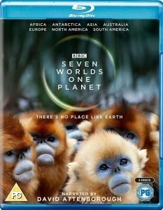 BD50 七个世界，一个星球(2019) 豆瓣9.8 全景声 3碟装 带国语 50G 
