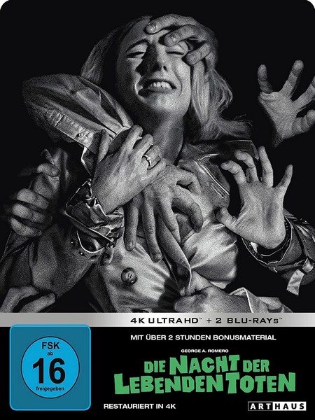 4K UHD 活死人之夜 1968 NIGHT OF THE LIVING DEAD（1968）评分7.3 豆瓣7.3 