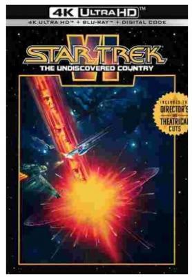 4K UHD 星际旅行6：未来之城/星际迷航6 杜比视界 STAR TREK VI：THE UNDISCOVERED COUNTRY 1991 