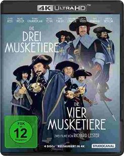 4K UHD 三个火枪手/豪情三剑客 THE THREE MUSKETEERS (1973) 豆瓣7.1 