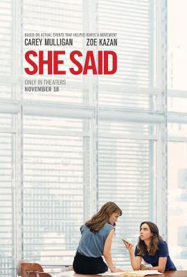 她说/她有话要说 SHE SAID (2022) 豆瓣7.8 