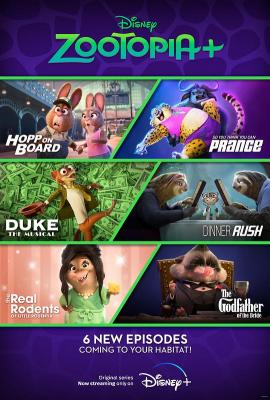 4K PS5 疯狂动物城+/动物方城市+ ZOOTOPIA+‎ (2022) 豆瓣8.5 