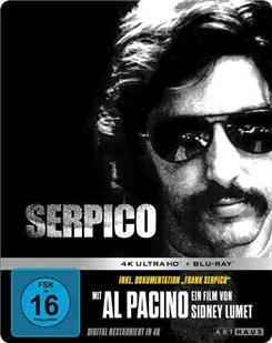 4K UHD 冲突/急先锋横扫罪恶城 SERPICO (1973) 不兼容XBOX 豆瓣7.7 