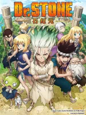 BD50-2D 石纪元/新石纪 第一季 DR.STONE (2019) 6碟 日本 豆瓣8.6 