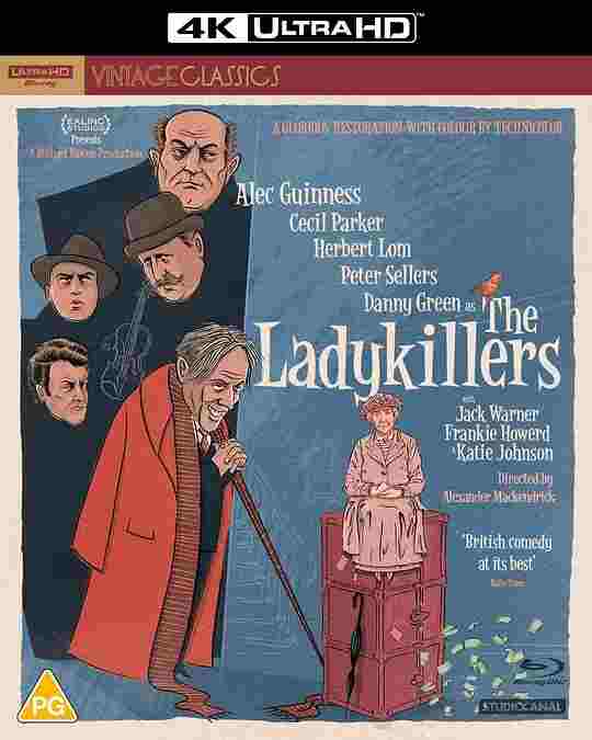 4K UHD 贼博士/贵妇杀手/老妇杀手团 THE LADYKILLERS (1955) 杜比视界 豆瓣7.6 