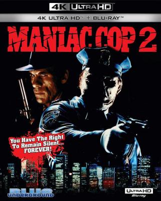 4K UHD 鬼面公仆2/地狱恶警2 MANIAC COP 2 (1990) 杜比视界 全景声 豆瓣6.7  