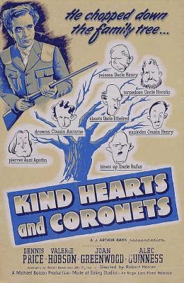 BD50 仁心与冠冕 KIND HEARTS AND CORONETS （1949）黑白片 豆瓣8.5 