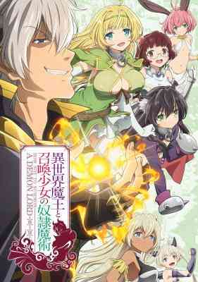 BD50-2D 异世界魔王与召唤少女的奴隶魔术 第一季 (2018) 3碟 日本 豆瓣6.3 