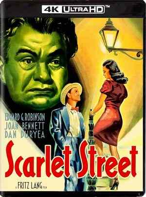4K UHD 血红街道 SCARLET STREET (1945)  豆瓣8.1 