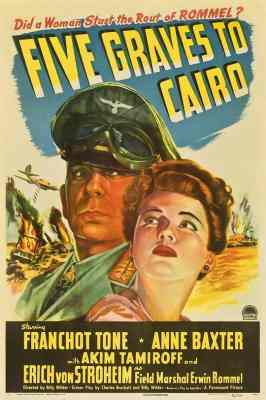 BD50 开罗谍报战/五墓行动 FIVE GRAVES TO CAIRO (1943) 豆瓣6.8 
