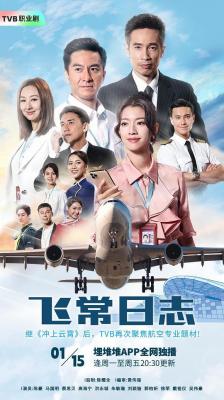 飞常日志 2碟装 2024年TVB最新热播航空题材剧 
