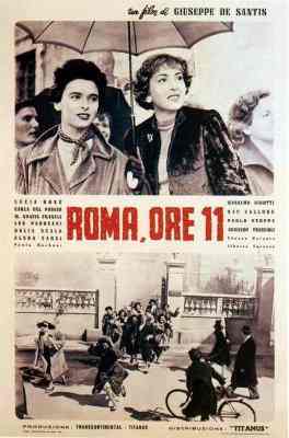 罗马11时/罗马十一时 ROMA ORE 11‎ (1952) 带国配 高清版 豆瓣9.2 