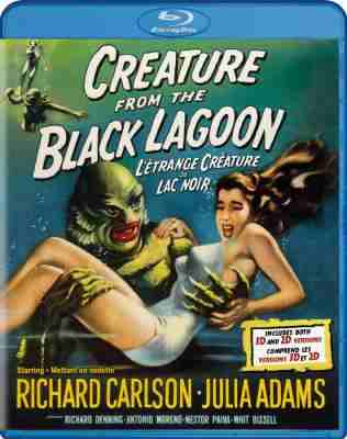 BD50-2D 黑湖妖潭/黑湖怪兽 CREATURE FROM THE BLACK LAGOON (1954) 豆瓣6.8 