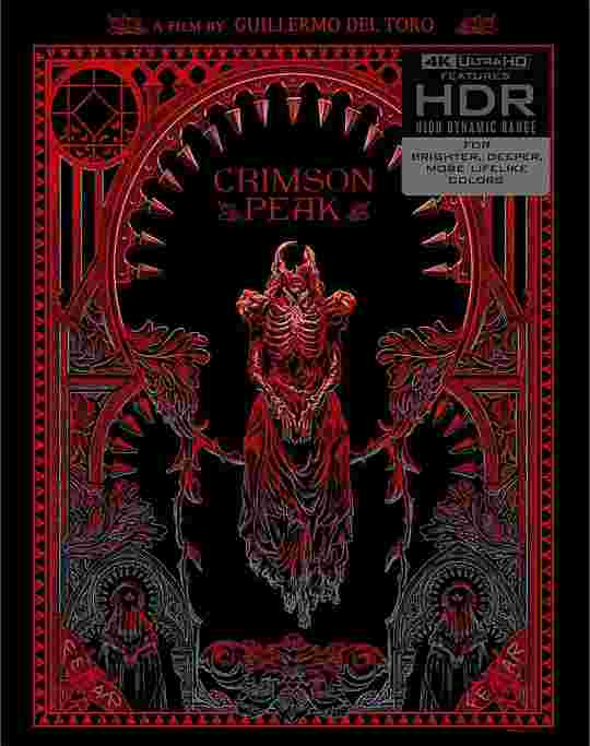 4K UHD 猩红山峰/血色庄园/腥红山庄 CRIMSON PEAK 杜比视界 豆瓣6.3 