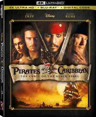 4K UHD 加勒比海盗 PIRATES OF THE CARIBBEAN: THE CURSE OF THE BLACK PEARL (2003) 全景声 带国语 豆瓣8.8 